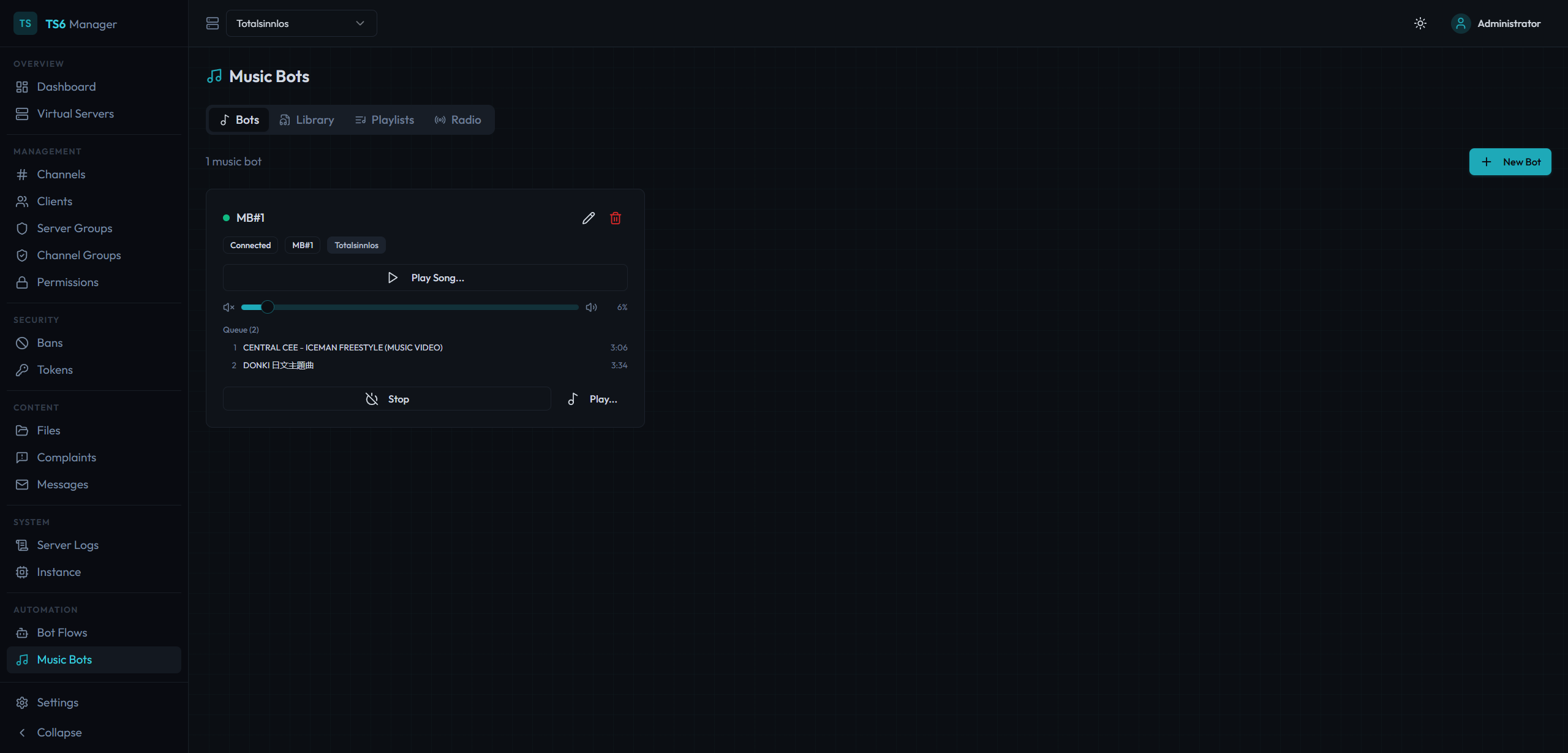 Music Bots